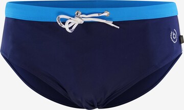 bugatti Swim Trunks ' Birk ' in Blue: front