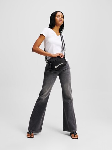 Flared Jeans di KARL LAGERFELD JEANS in nero