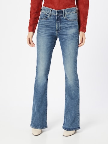 G-Star RAW Flared Jeans i blå: forside