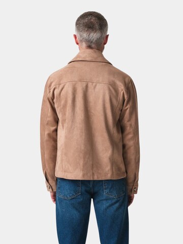 TEESHOPPEN Between-Season Jacket 'Callum' in Beige
