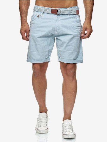 INDICODE Pants 'Indicode Conor' in Blue: front