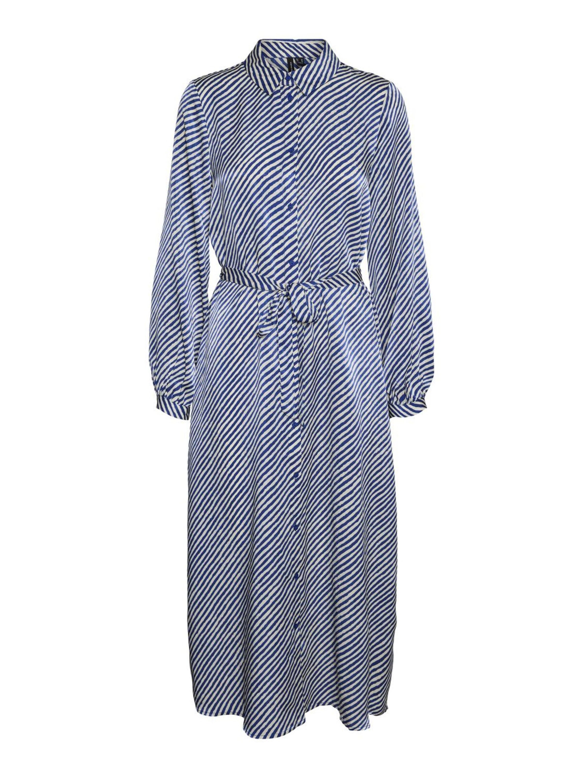 VERO MODA Blousejurk in Blauw: voorkant