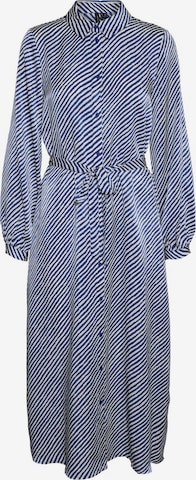 VERO MODA Shirt Dress in Blue: front