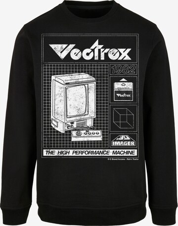 Sweat-shirt 'Retro Gaming Vectrex 1982' F4NT4STIC en noir : devant