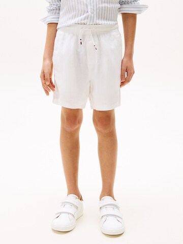 TOMMY HILFIGER Regular Hose in Weiß: Vorderseite