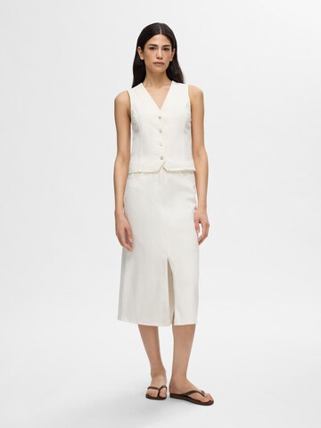 SELECTED FEMME Rok in Wit