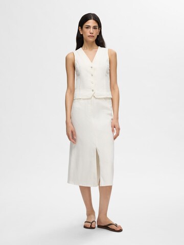 SELECTED FEMME Skirt in White