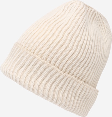 A LOT LESS Beanie 'Laura' in White: front