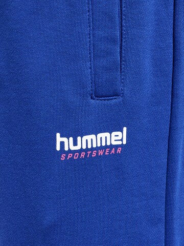 Hummel Regular Sports trousers in Blue