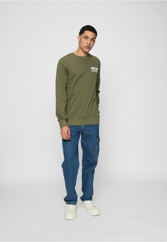 MT Men Sweatshirt 'Cash Only' in Green