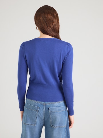 King Louie Pletena jopa 'Cocoon' | modra barva