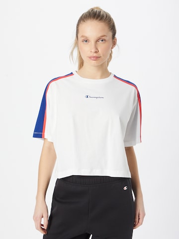 Champion Authentic Athletic Apparel - Camiseta en blanco: frente