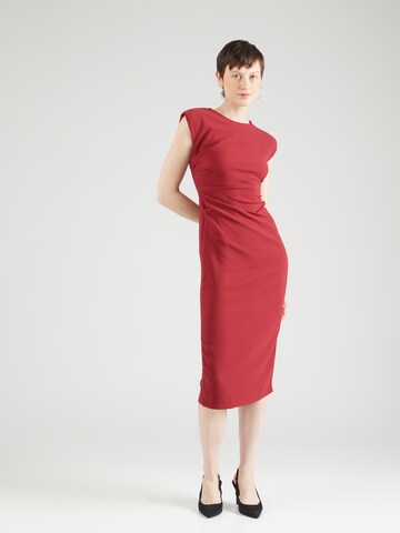 Trendyol - Vestido de tubo en rojo: frente