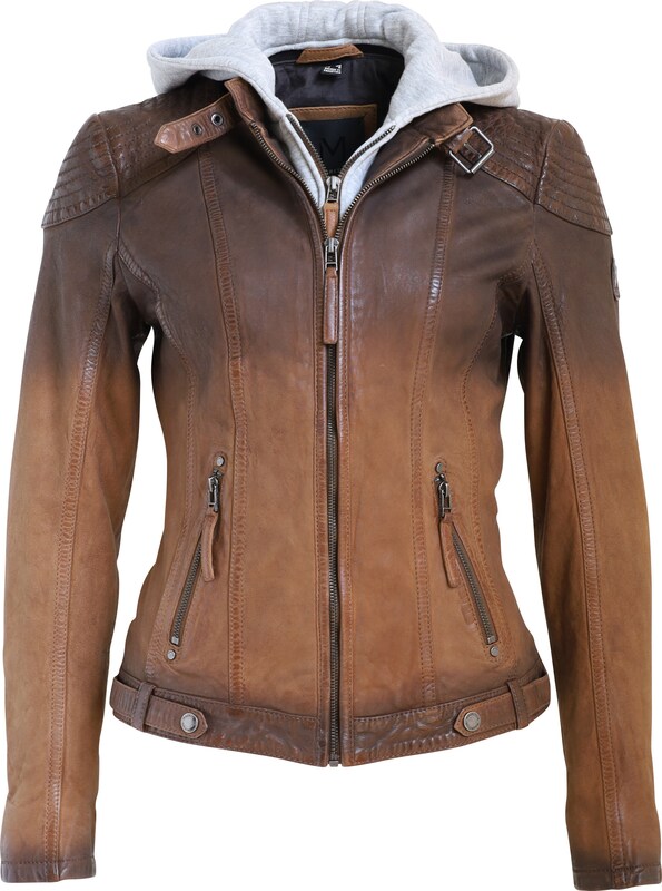 Gipsy Jacke 'Casha Lamov' in Braun Pueblo Gipsy Jacke 'Casha Lamov' in Braun Pueblo