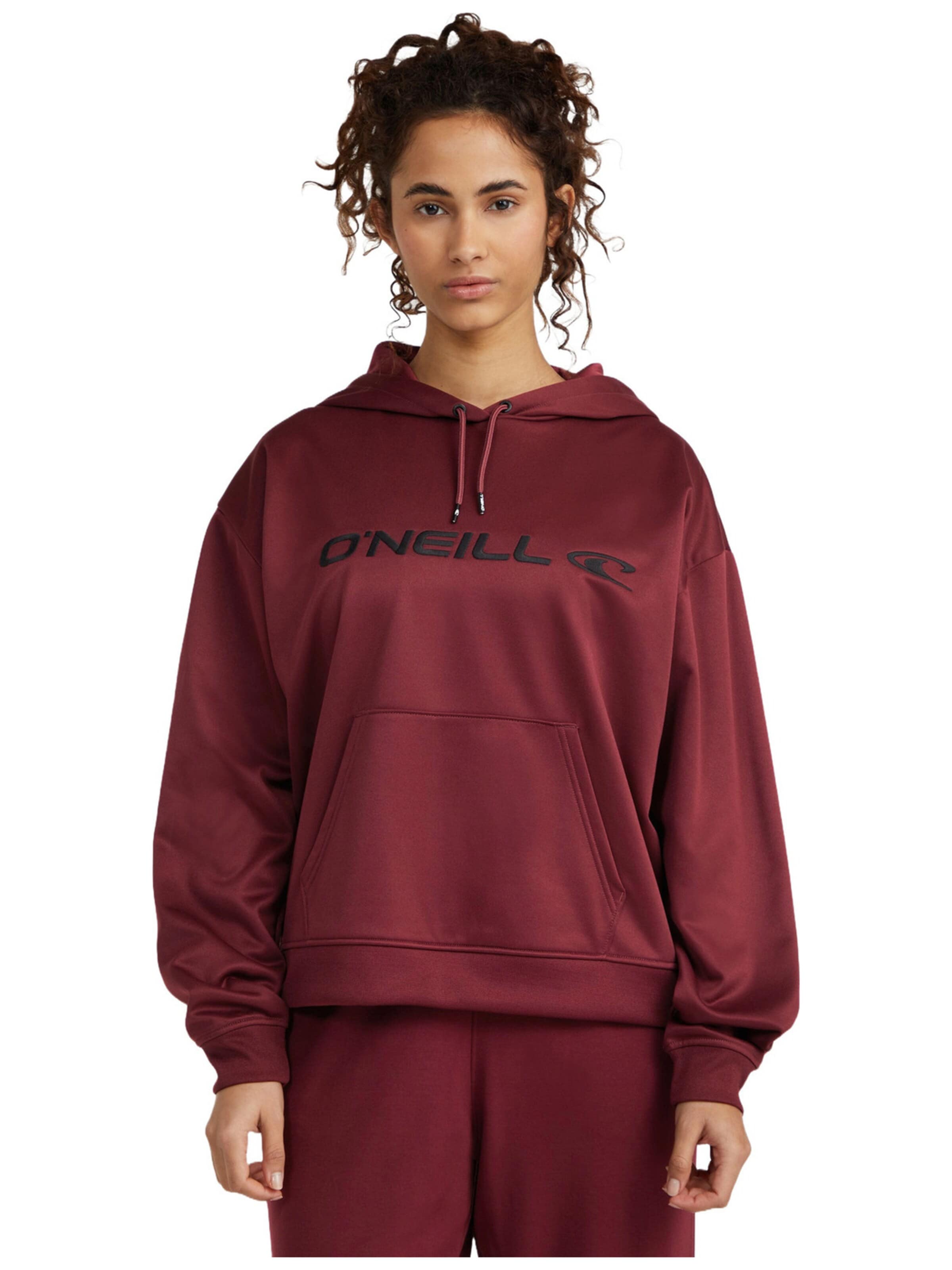 O'NEILL - Sudadera con cremallera 'O'Neill Rutile Hoodie Fleece' en rojo: frente