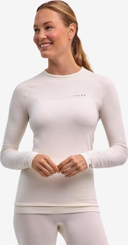 FALKE Base Layer 'Thermozone Backpack-Ready' in White: front