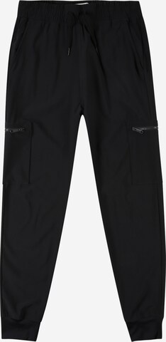 Abercrombie & Fitch Tapered Byxa i svart: framsida