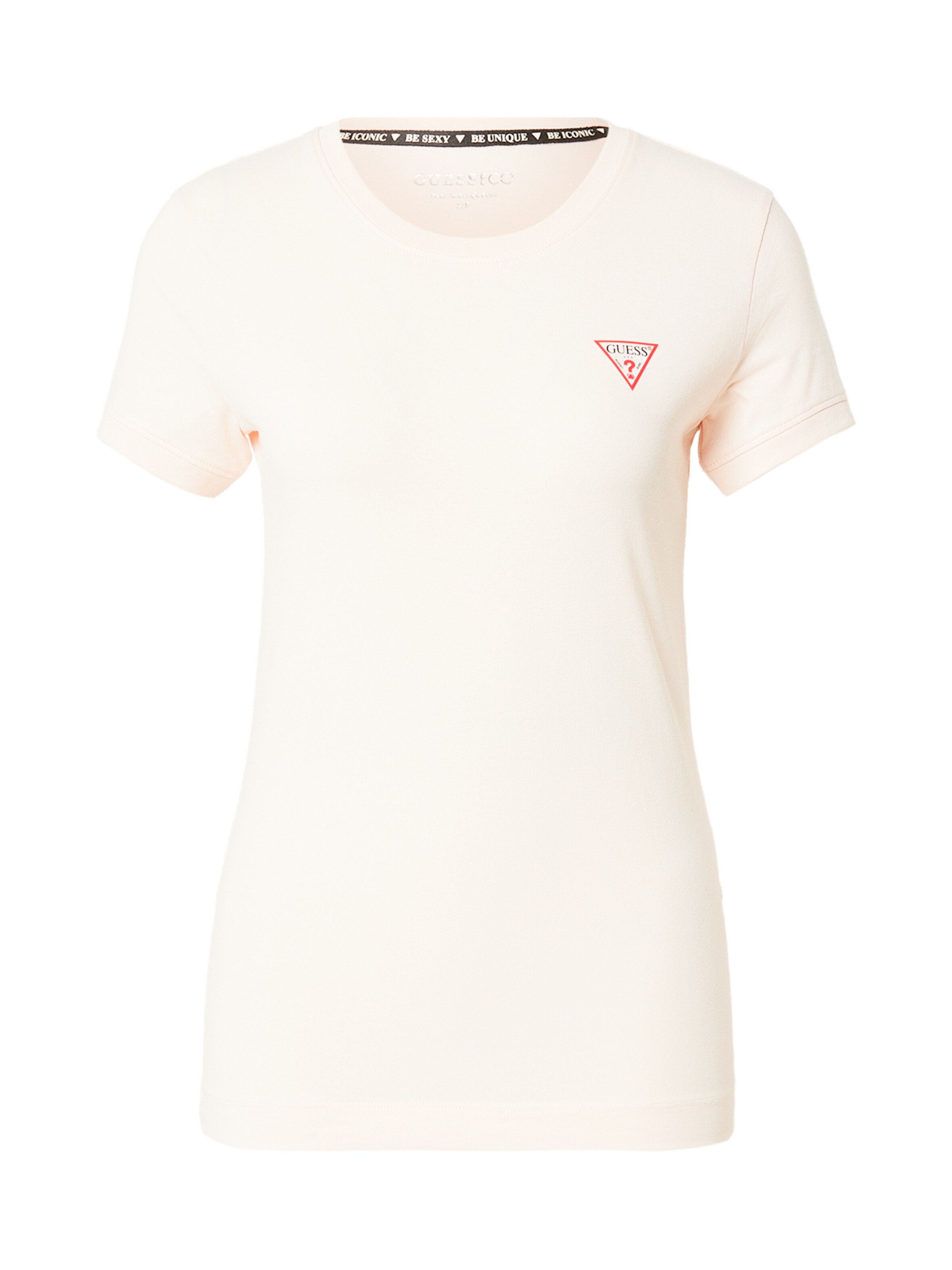 T-shirt GUESS en rose : devant