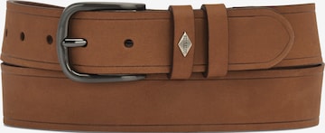 LOTTUSSE Belt 'Monk' in Brown: front