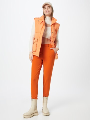 Tapered Pantaloni 'Lisa' di OBJECT in arancione