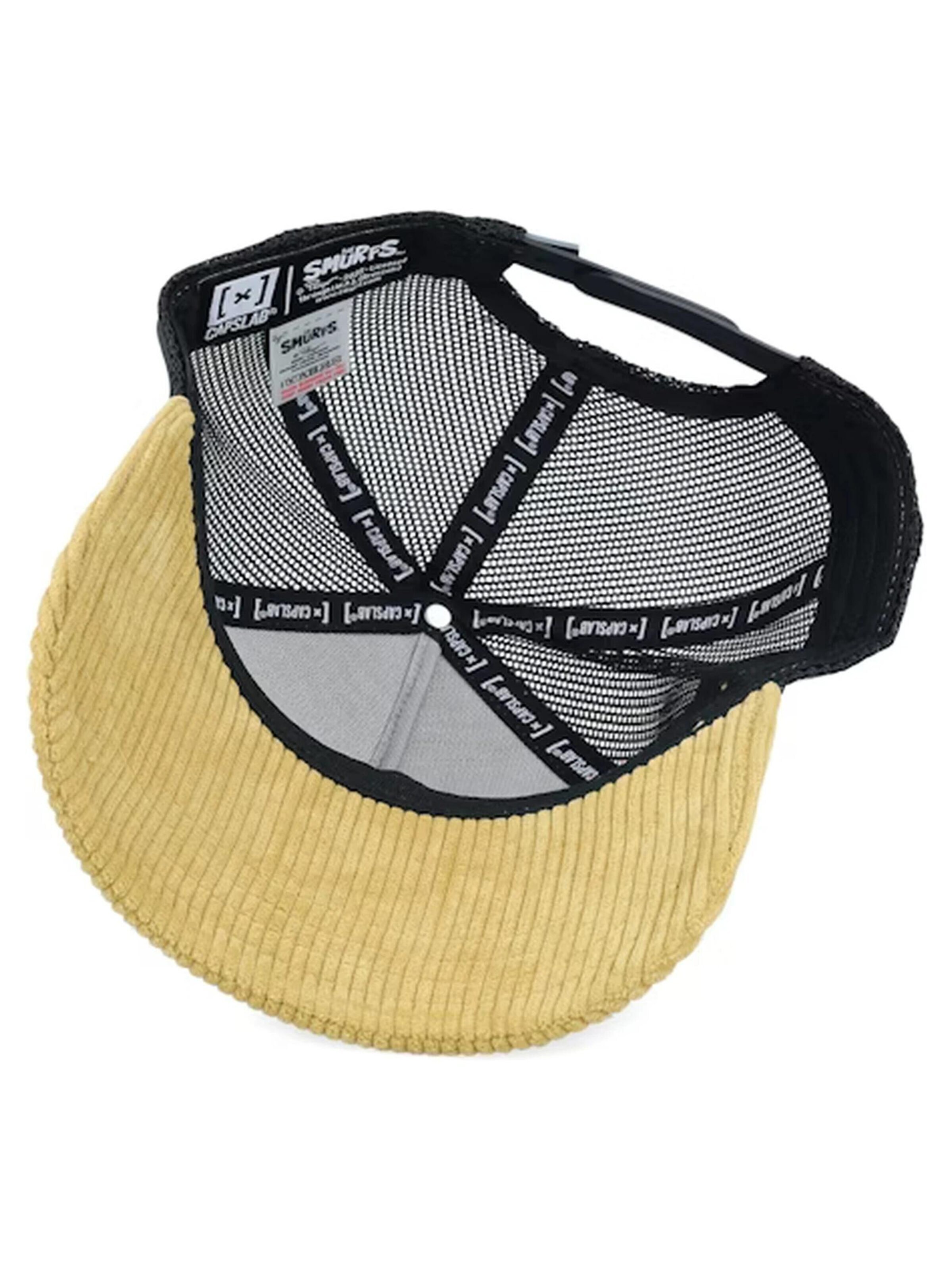 Casquette 'Gorra capslabs beige pana pitufo manitas trucker cap' Capslab en beige