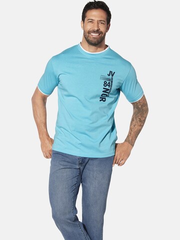 Jan Vanderstorm Shirt ' Flemming ' in Groen: voorkant