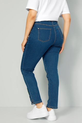 MIAMODA Regular Jeans in Blau