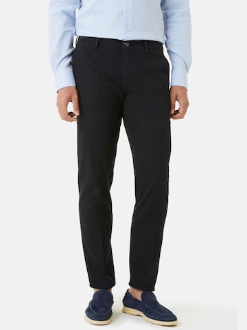 Boggi Milano Chino Pants in Blue: front