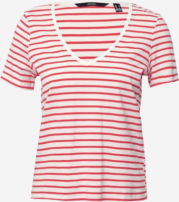 Tricou 'LEXIE APRIL' de la VERO MODA pe alb: față