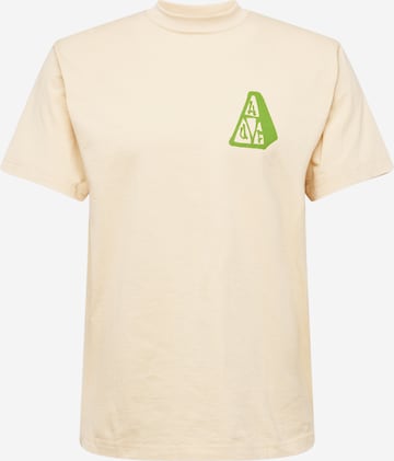 T-Shirt 'TT Hallows' HUF en beige : devant