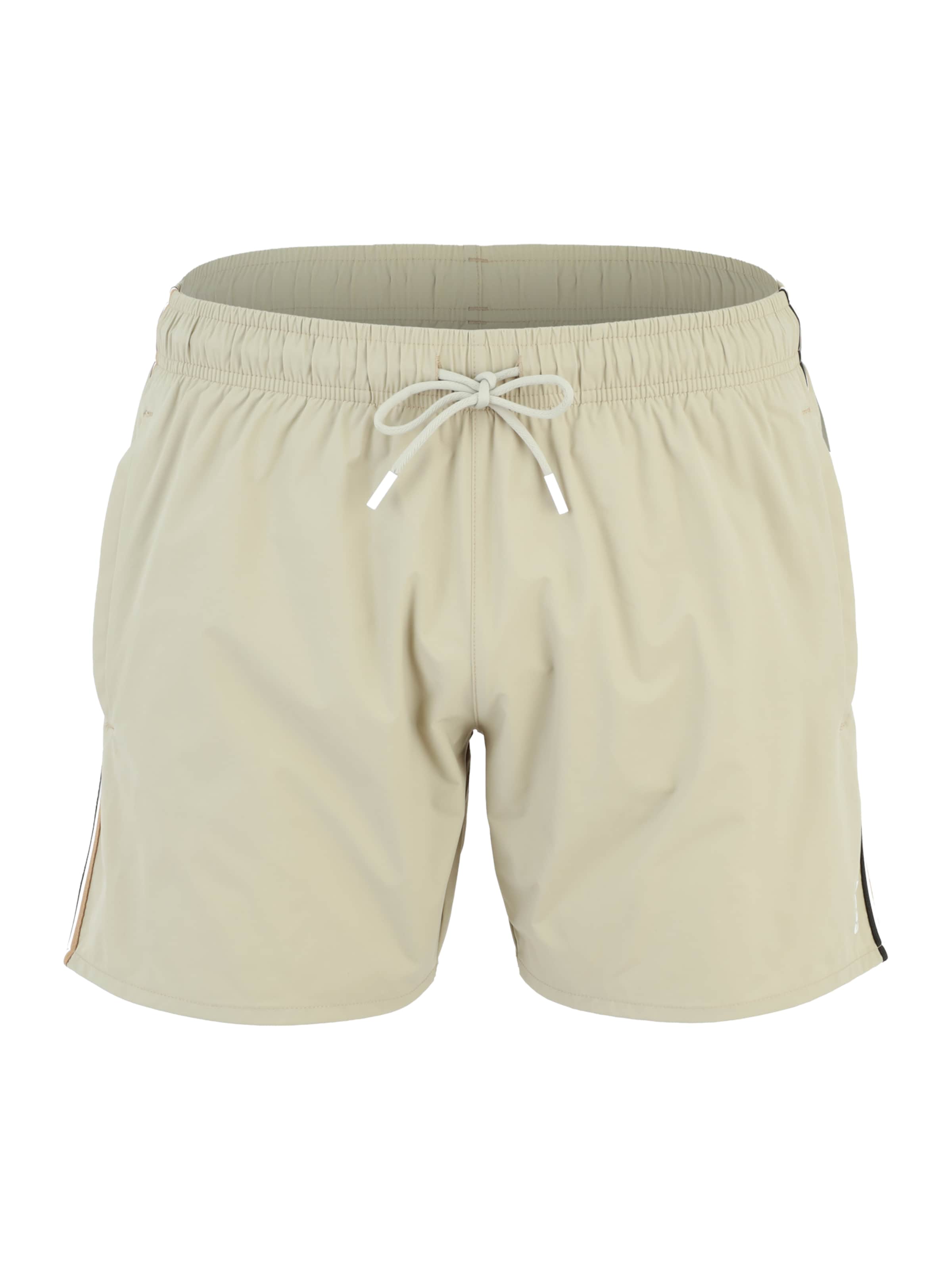 Shorts de bain 'Iconic' BOSS en beige : devant