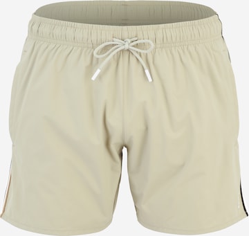 Shorts de bain 'Iconic' BOSS en beige : devant