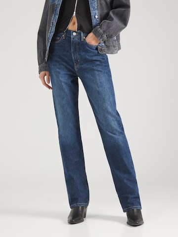 WEEKDAY Normalny krój Jeansy 'Rowe' w kolorze niebieski: przód