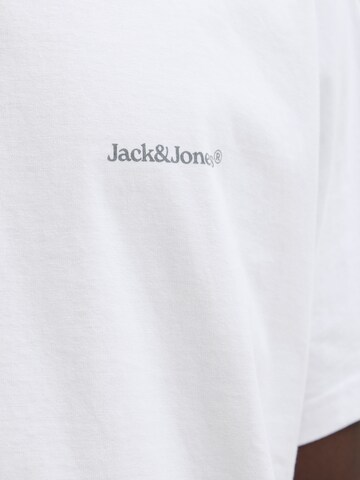 JACK & JONES Majica 'JORSplit' | bela barva