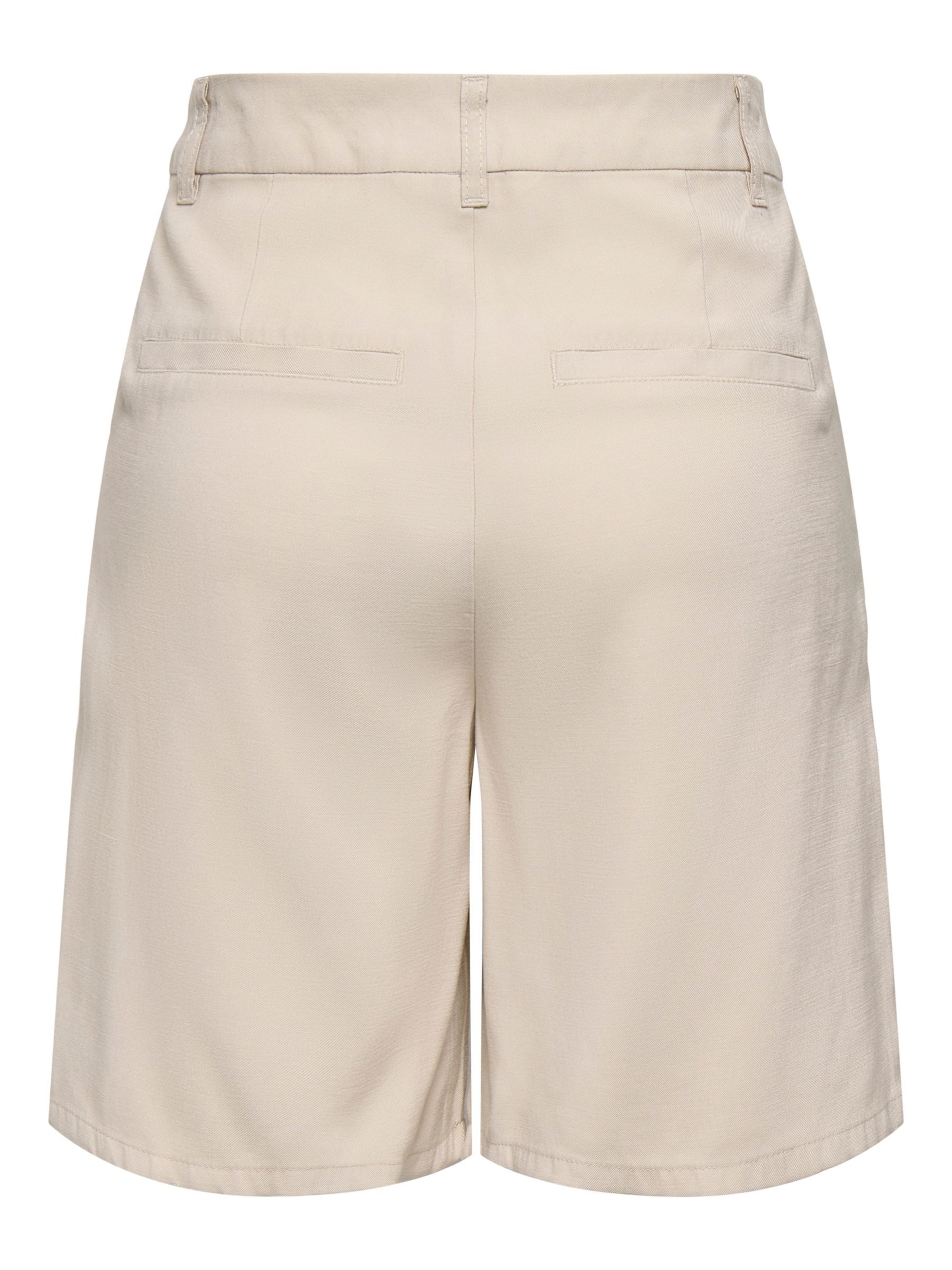 ONLY Regular Bandplooibroek 'ONLAris' in Beige