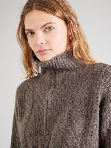 PIECES Pullover in Braun