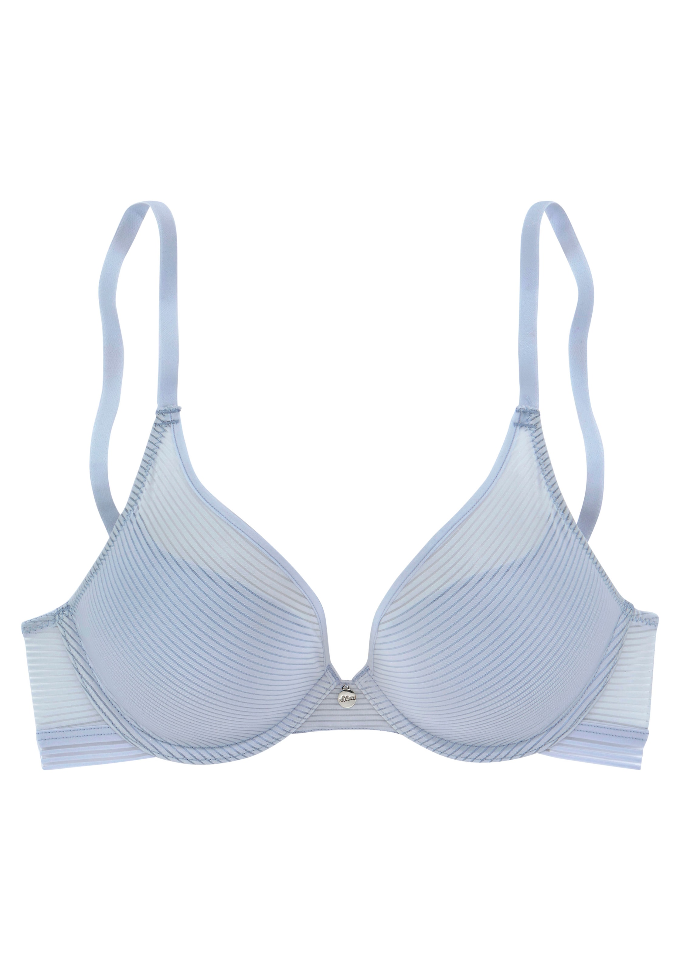 Push-up Reggiseno di s.Oliver in blu: frontale
