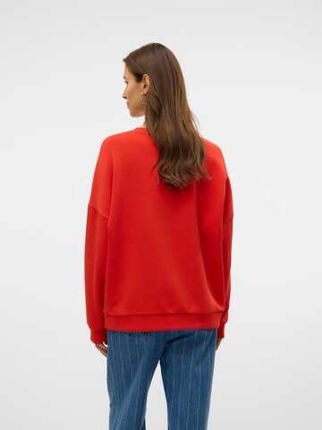 VERO MODA Sweatshirt 'VMPERNILLE' in Red