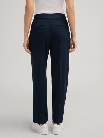 JOOP! Regular Trousers with creases 'Pauleen' in Blue