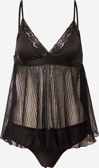Hunkemöller Déshabillé 'Evangelina' en noir, Vue avec produit