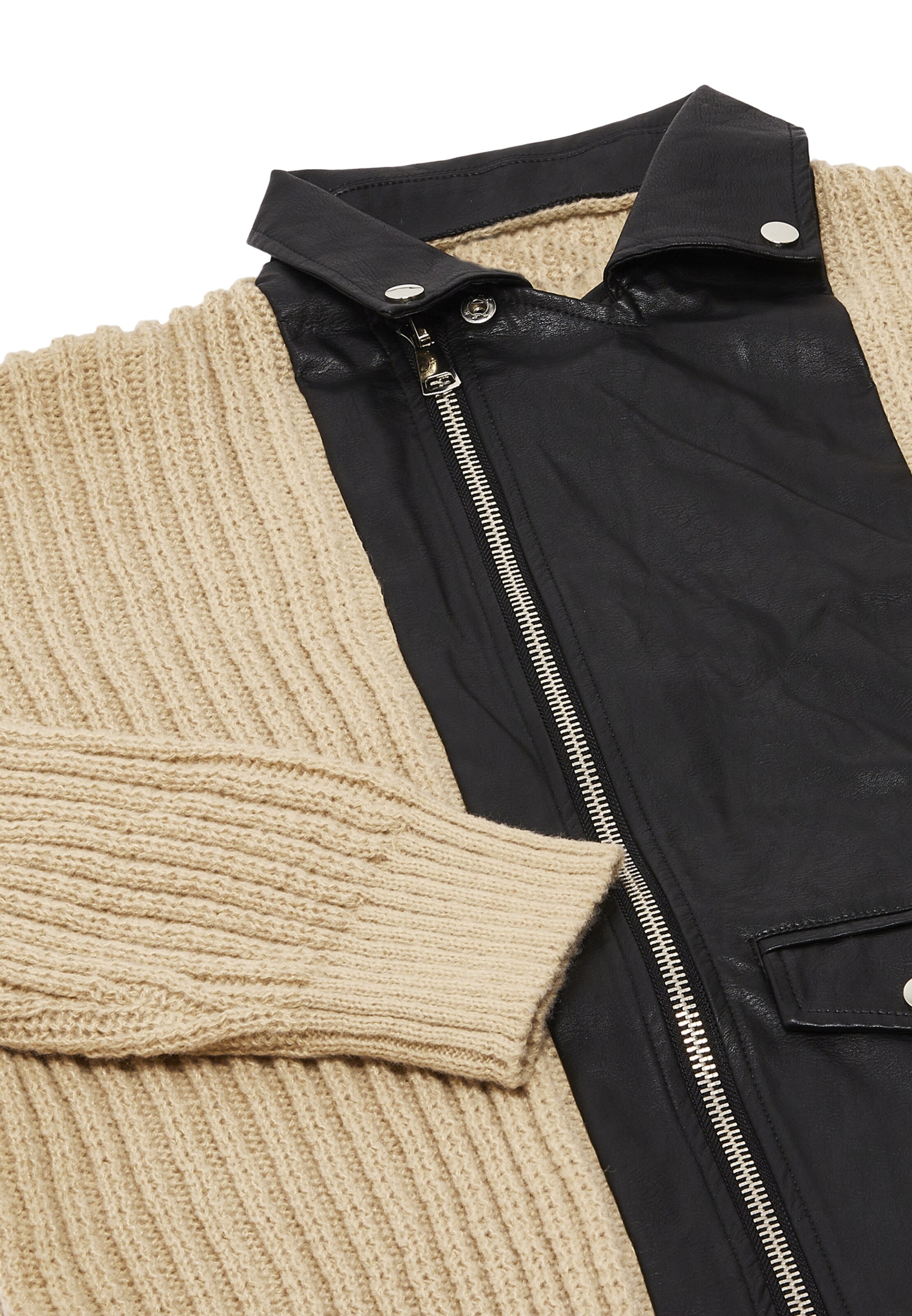 NAEMI Cardigan i beige