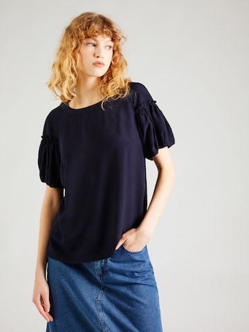 FRENCH CONNECTION Bluse in Blau: predná strana