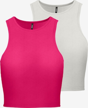 Top 'ONLBELIA' di ONLY in rosa: frontale