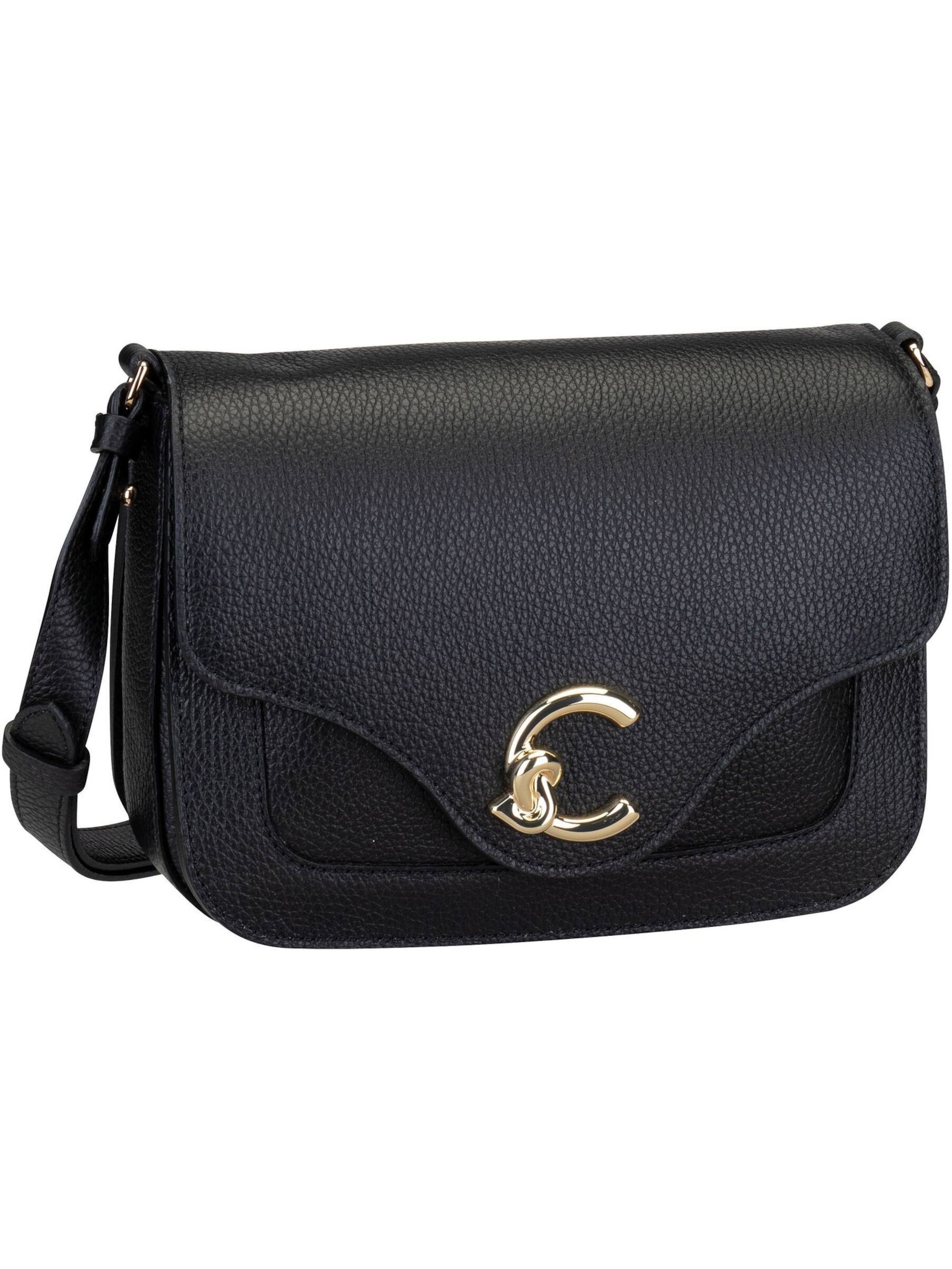 Coccinelle Umhängetasche 'C-Me' in Schwarz: Vorderseite