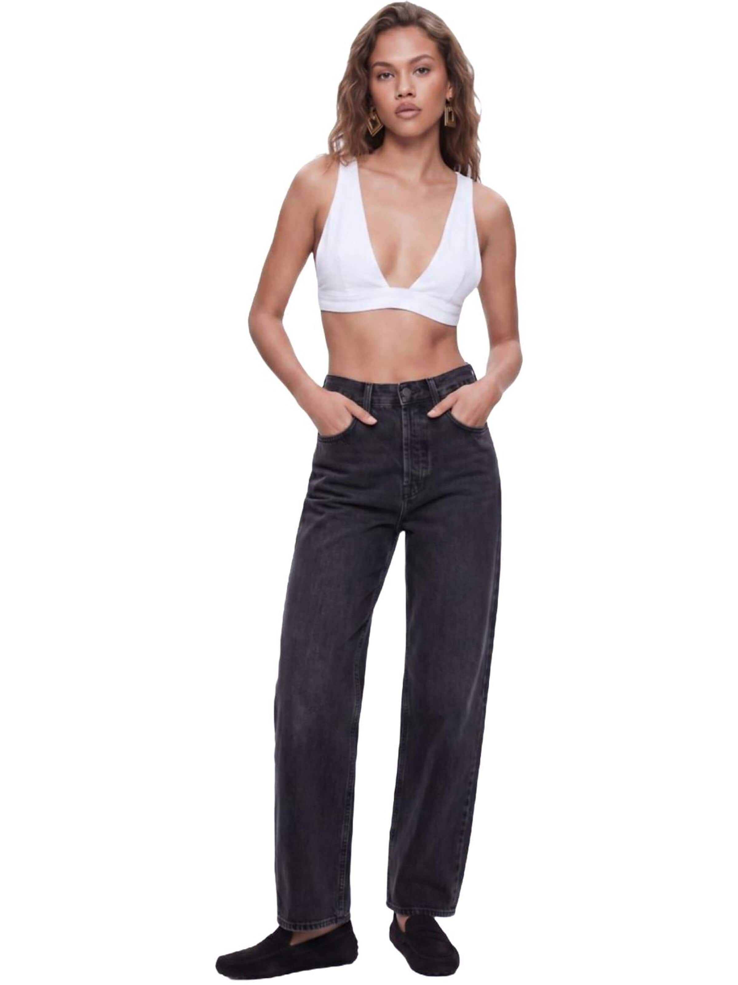 regular Jeans 'LTB Jeans Damen Vanetta Straight Leg High Waist Jeanshose' di LTB Jeans in grigio: frontale