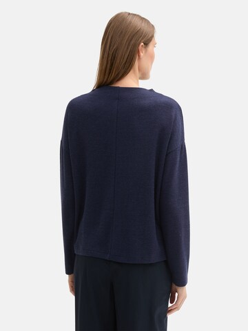 TOM TAILOR Sweatshirt in Blue