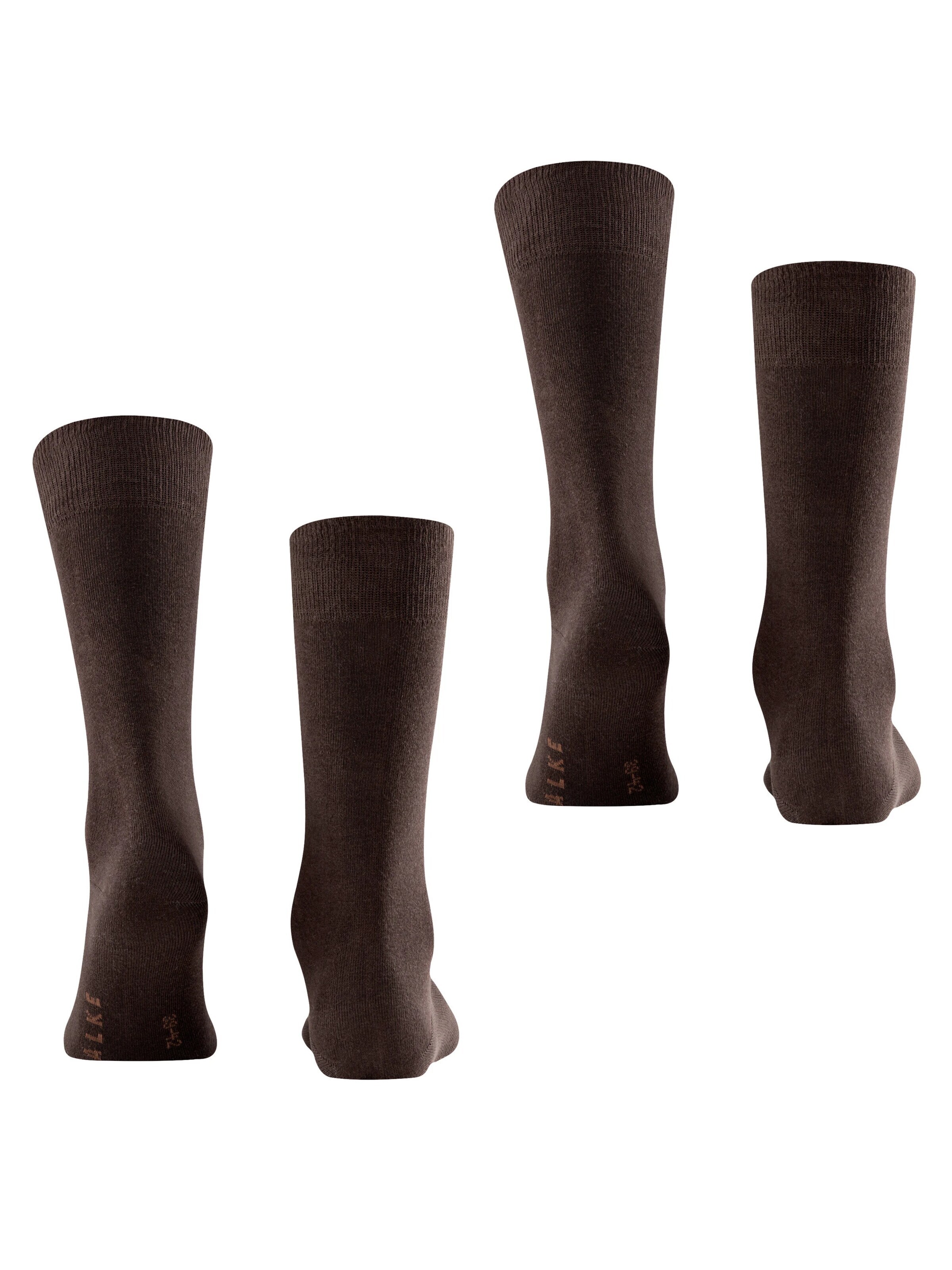 FALKE Socks 'Swing 2-Pack' in Brown