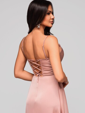 Ombre Abendkleid in Pink