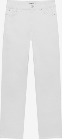 Pull&Bear Jean en blanc denim, Vue avec produit