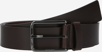 Calvin Klein - Cinturón 'WARMTH' en marrón: frente